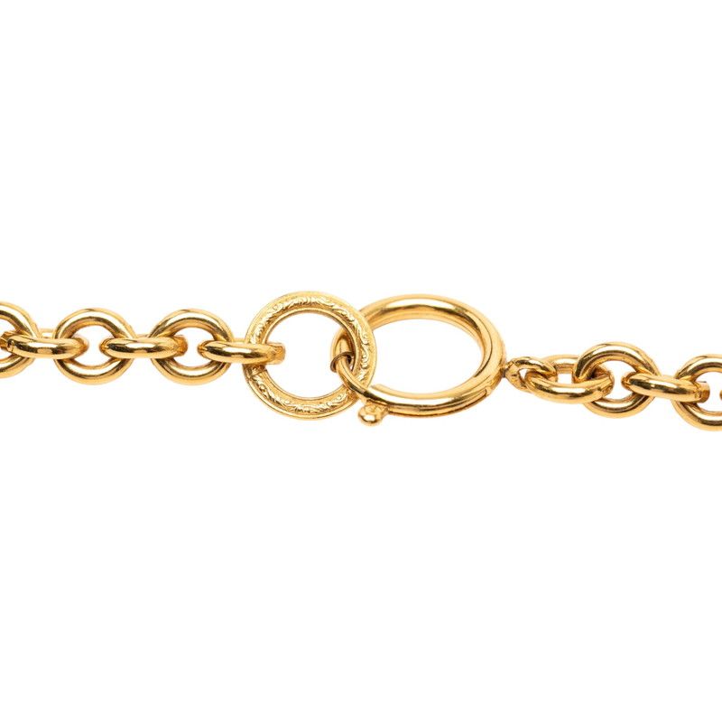Chanel CC Logo Vintage Chain Pendant 94 Gold Plated — view 4