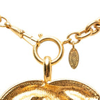 Chanel CC Logo Chain Pendant Gold Plated — view 5