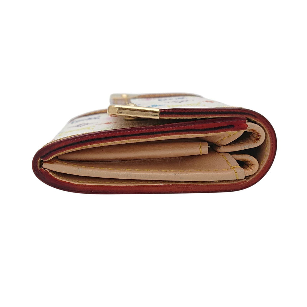 Louis Vuitton Coin Case Porte-Monnaie Pla Monogram Multicolor Blanc — view 5