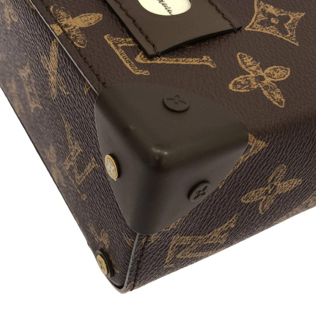 Louis Vuitton Monogram Vertical Box Trunk — view 3