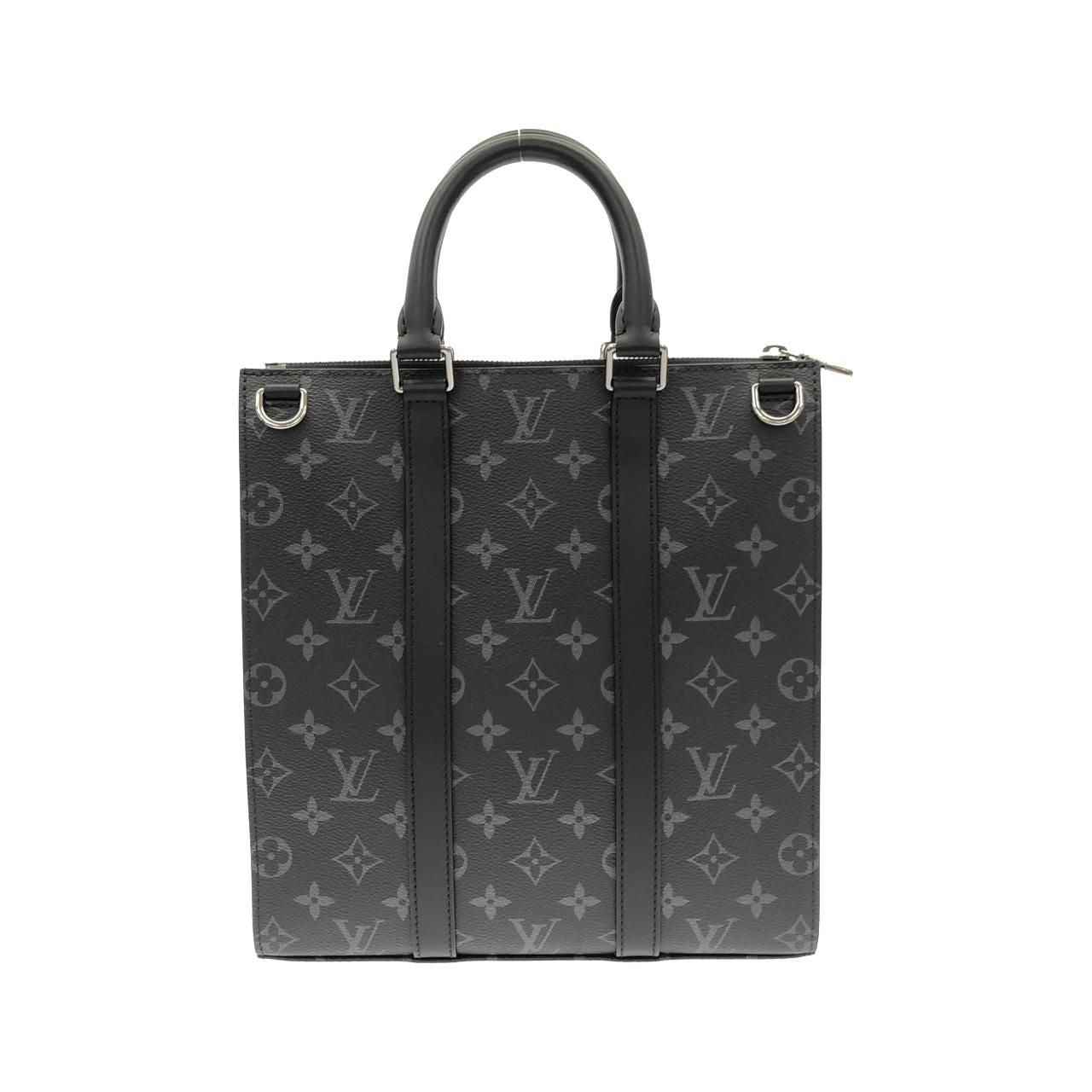 Louis Vuitton Monogram Eclipse Sac Plat Cross — view 2