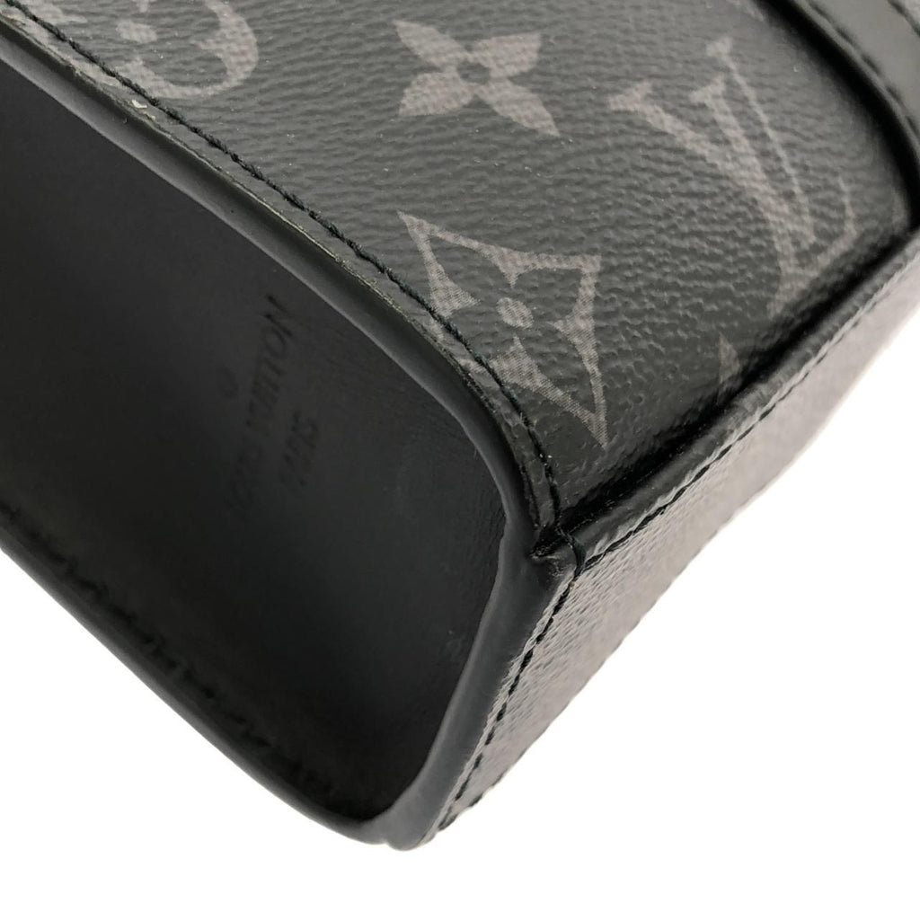 Louis Vuitton Monogram Eclipse Sac Plat Cross — view 3