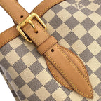 Louis Vuitton Damier Azur Hampstead MM — view 6