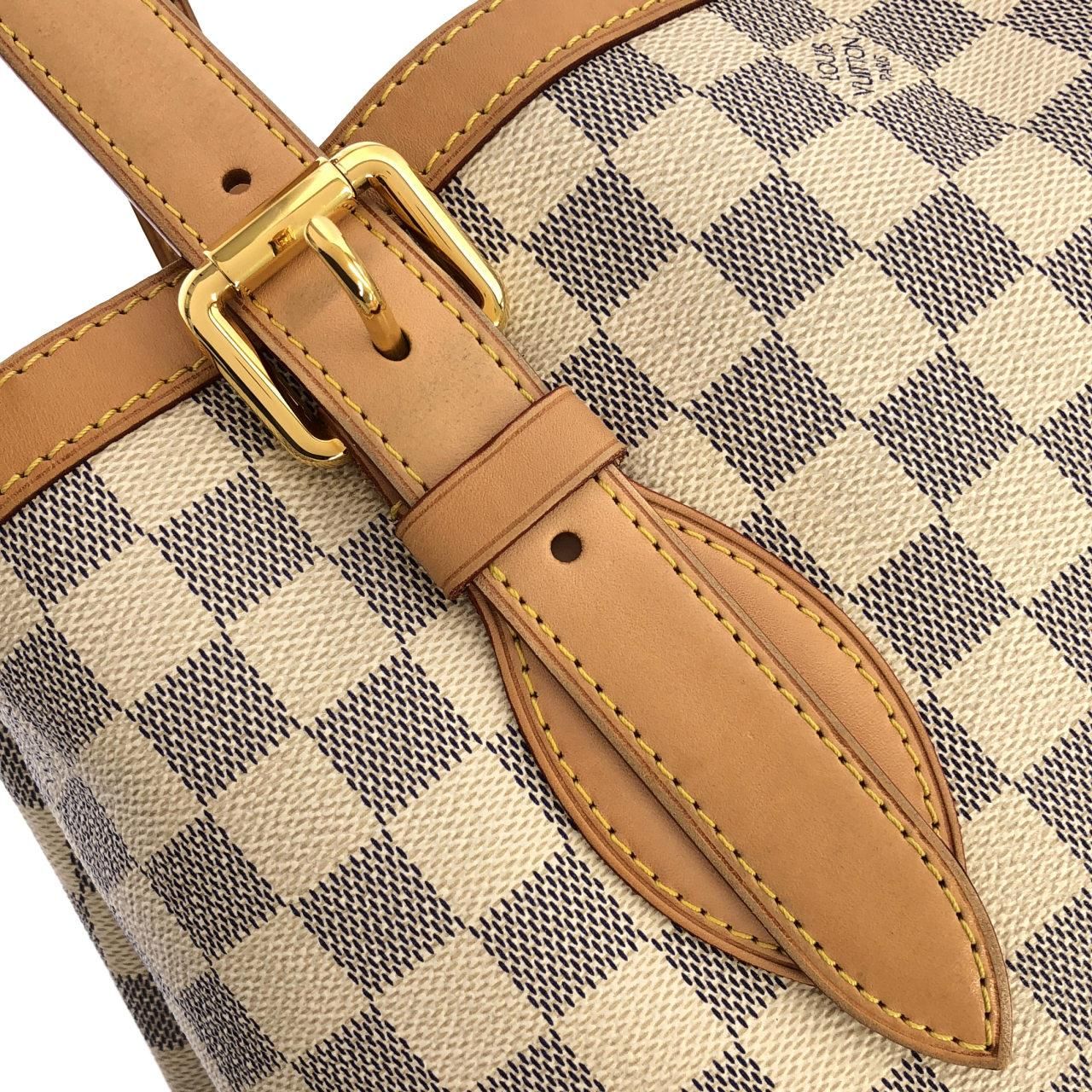 Louis Vuitton Damier Azur Hampstead MM — view 6
