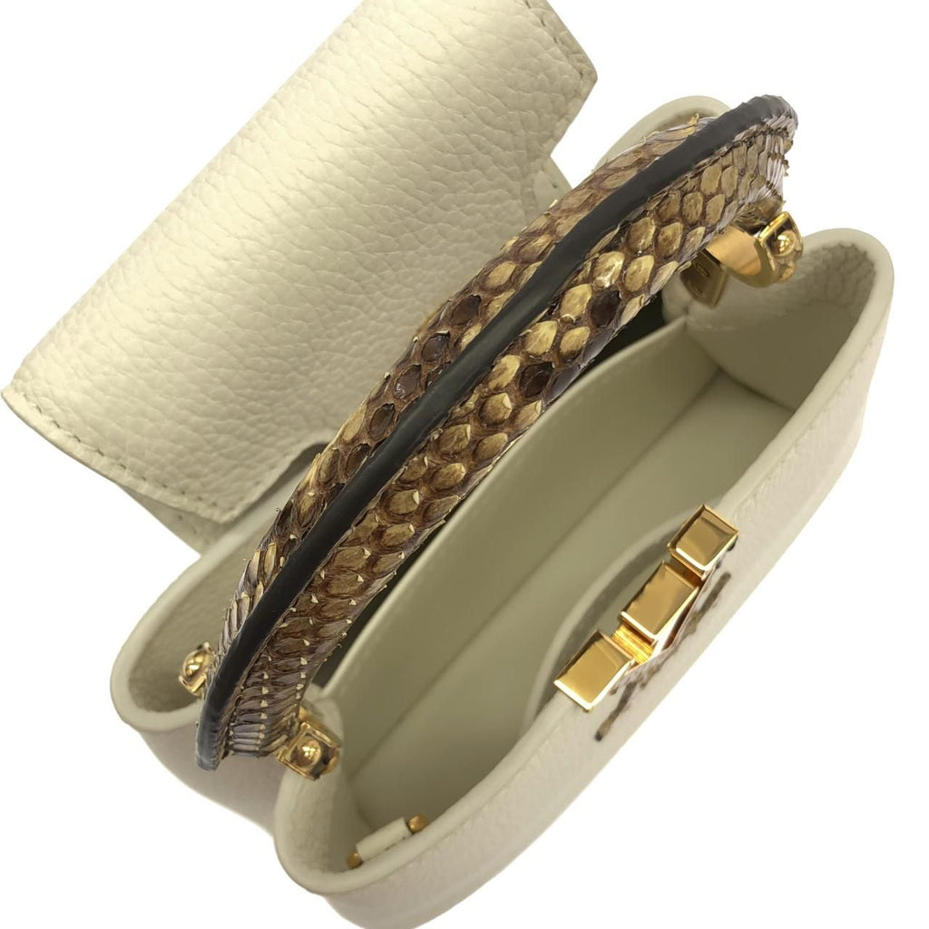 Louis Vuitton Exotic Leather Capucines Mini — view 9