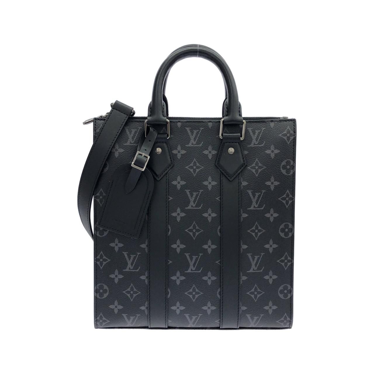 Louis Vuitton Monogram Eclipse Sac Plat Cross