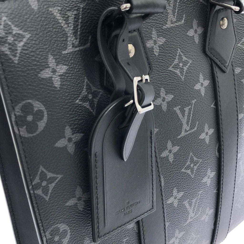 Louis Vuitton Monogram Eclipse Sac Plat Cross — view 5
