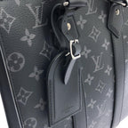 Louis Vuitton Monogram Eclipse Sac Plat Cross — view 5