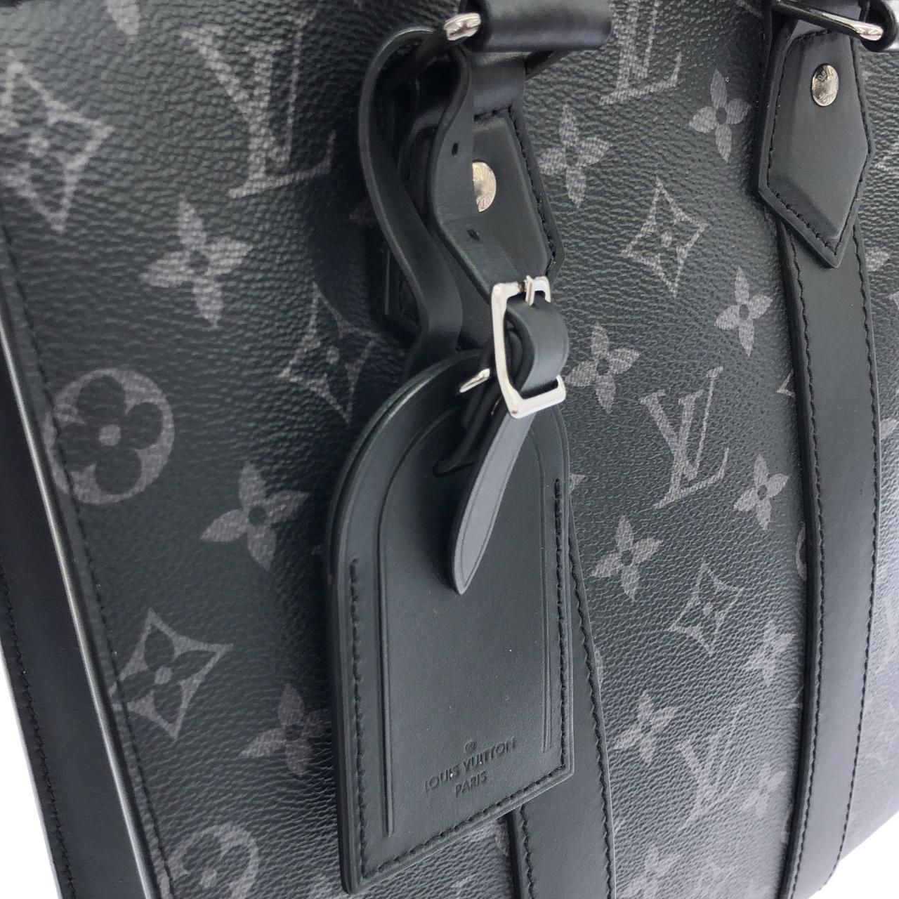 Louis Vuitton Monogram Eclipse Sac Plat Cross — view 5