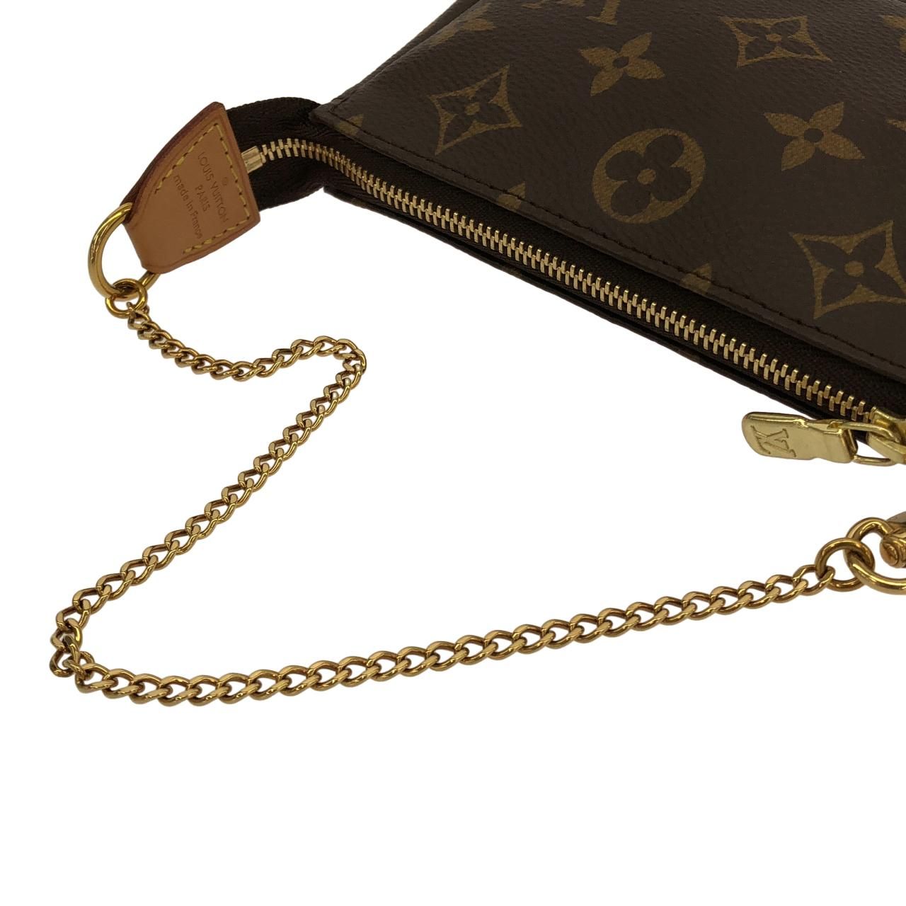 Louis Vuitton Monogram Mini Pochette Pouch — view 5