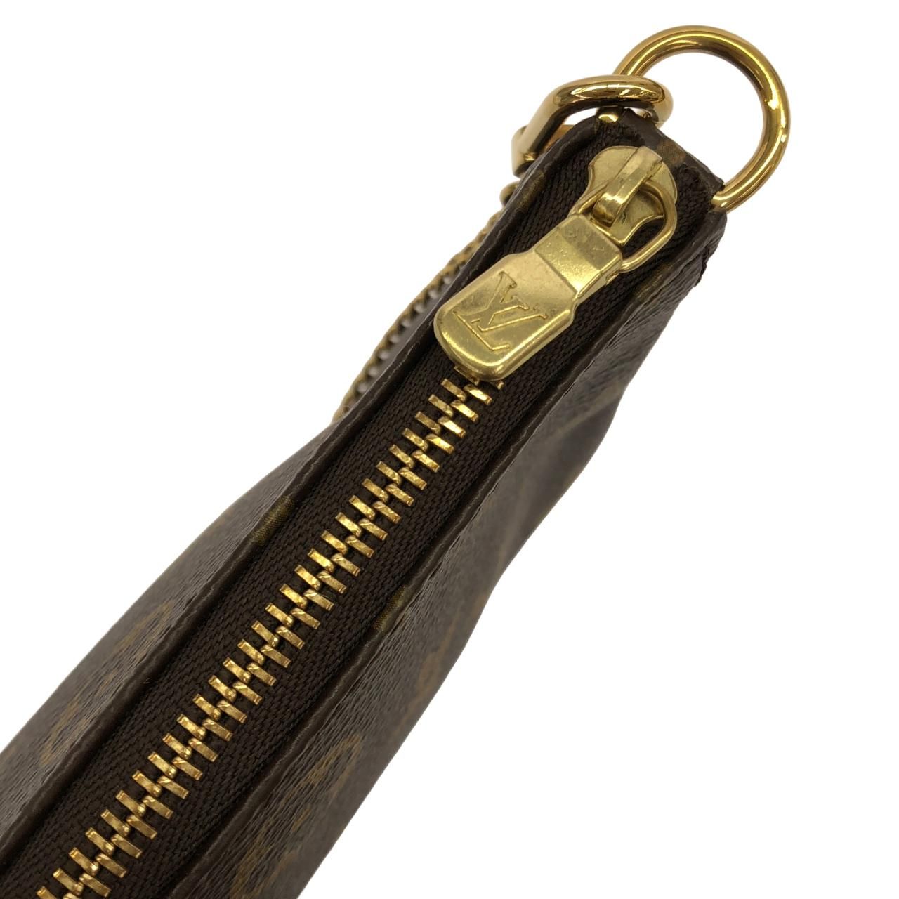 Louis Vuitton Monogram Mini Pochette Pouch — view 3