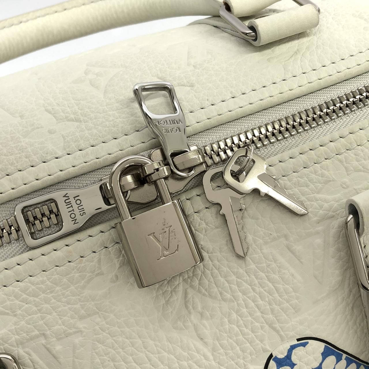 Louis Vuitton Taurillon Keepall Bandouliere 50 cm Boston — view 4