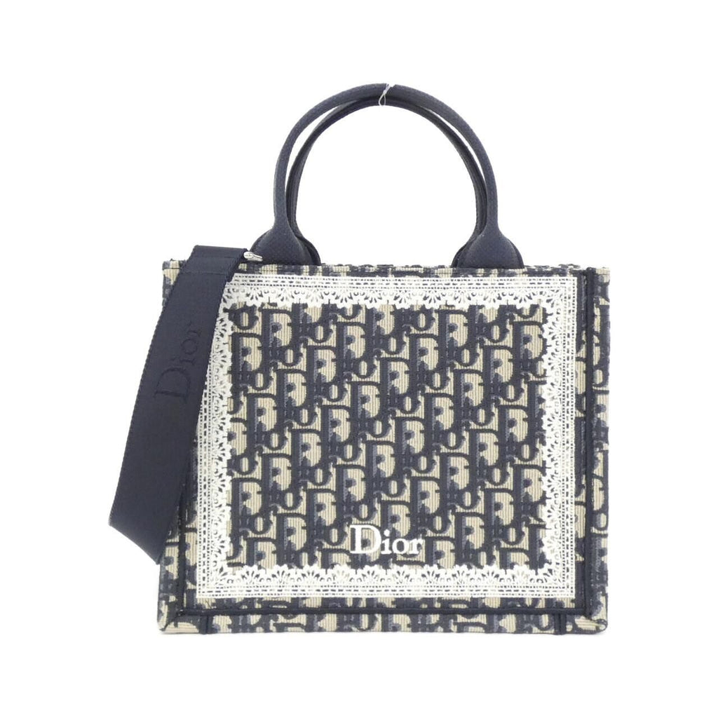 Dior Oblique Book Tote Small