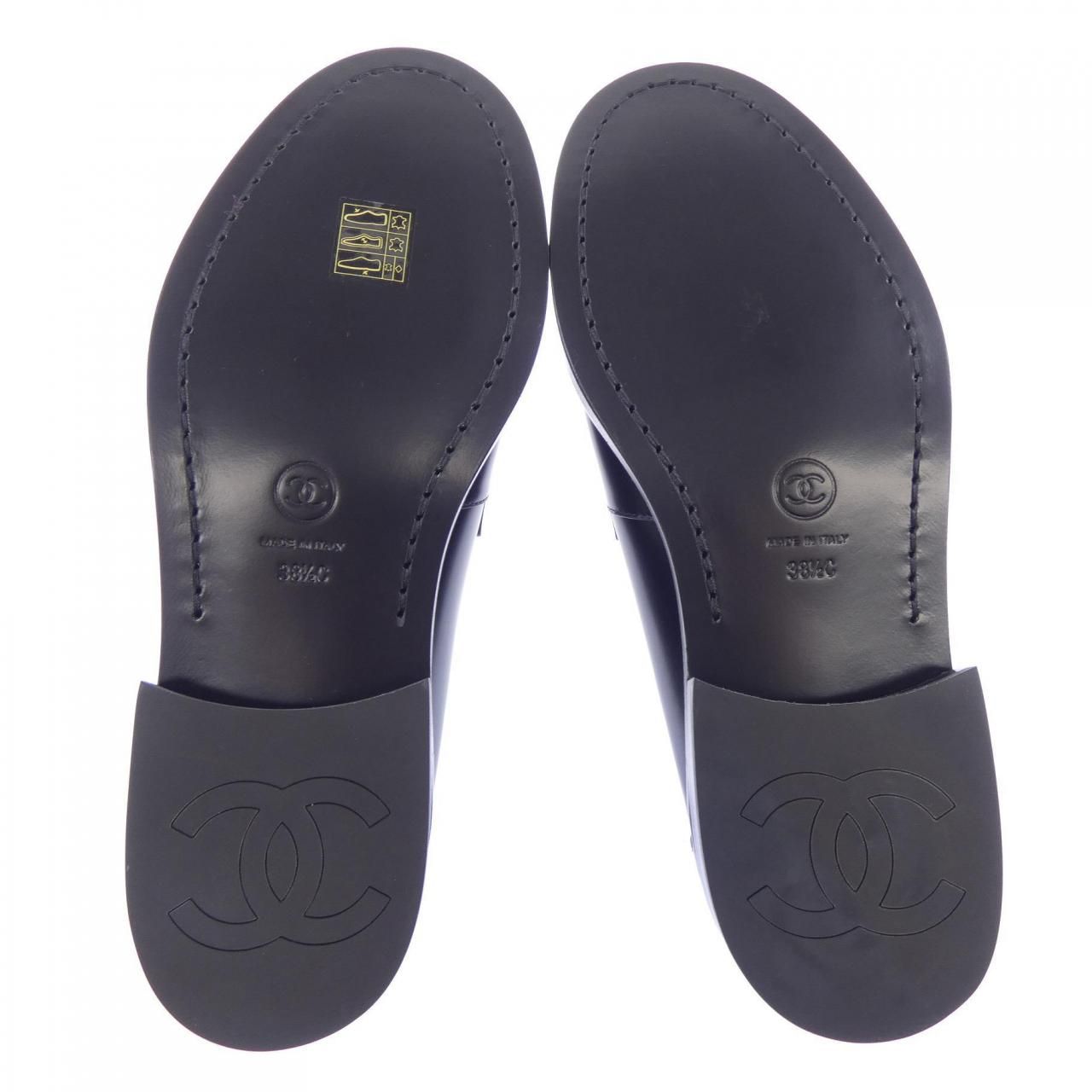 Chanel Loafers Shoes Black — view 4