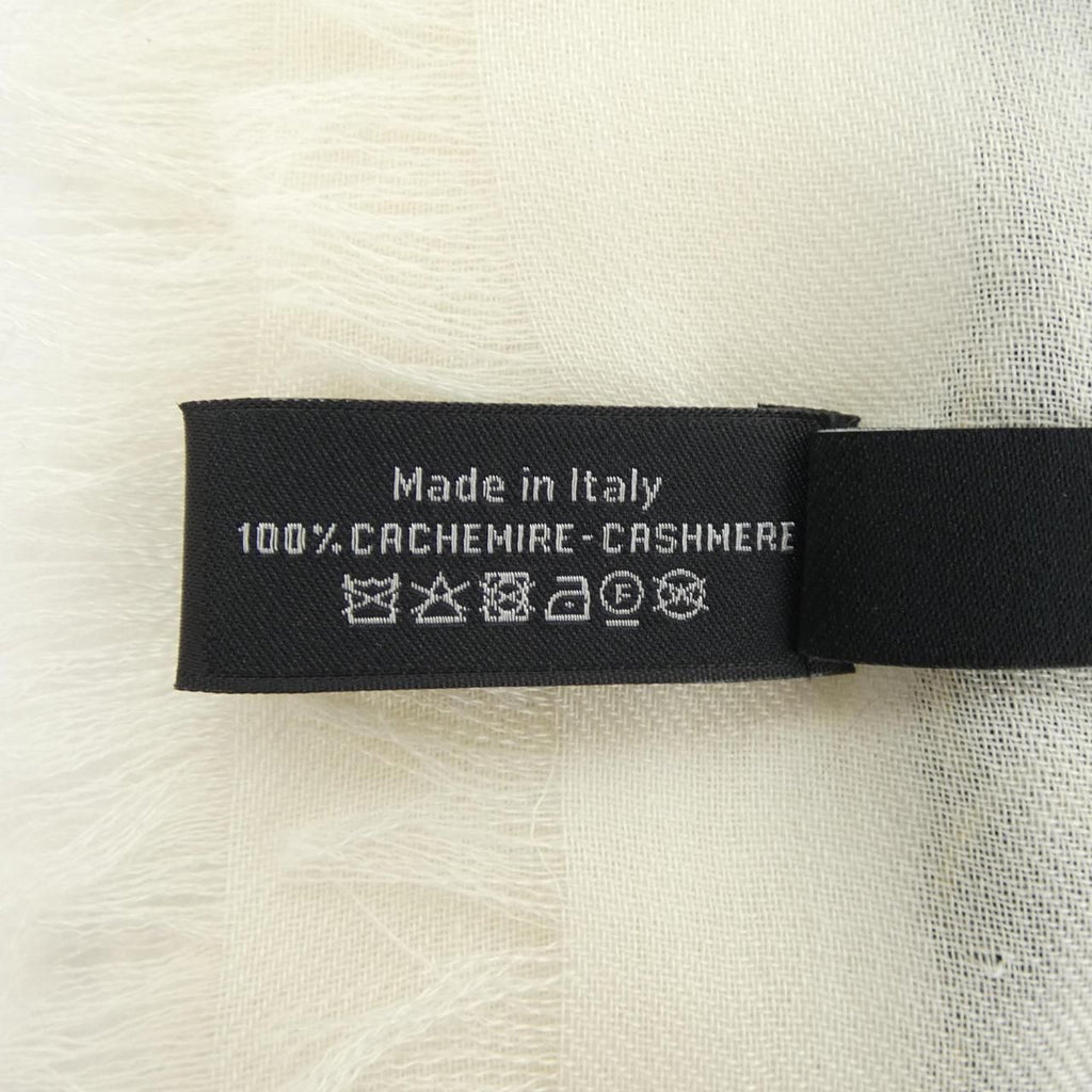 Chanel Shawl Scarf White — view 3