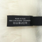 Chanel Shawl Scarf White — view 3