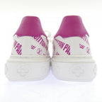 Louis Vuitton Graphical Signature Print Time Out Line Sneakers — view 5