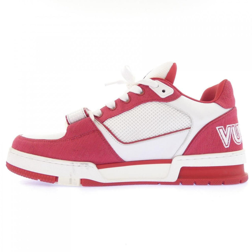 Louis Vuitton LV Trainers Line Monogram Denim Sneakers — view 2