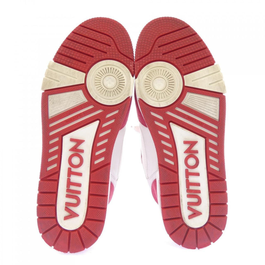 Louis Vuitton LV Trainers Line Monogram Denim Sneakers — view 4