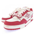 Louis Vuitton LV Trainers Line Monogram Denim Sneakers — view 3
