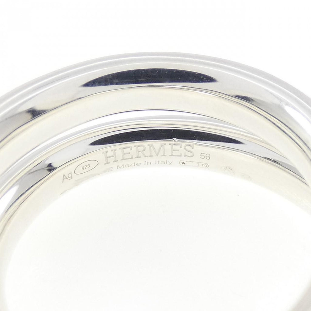 Hermes Vertiges Ring Silver — view 4