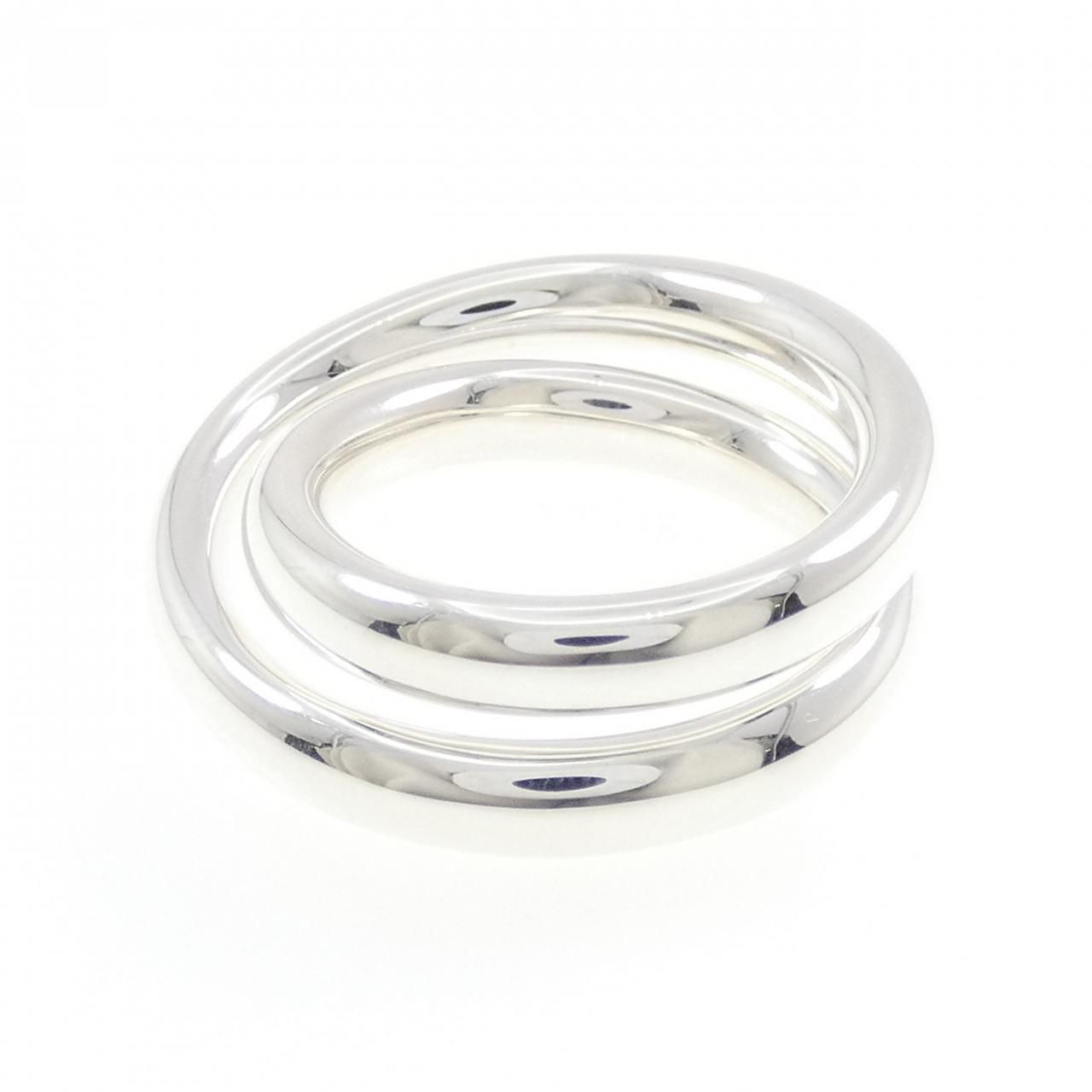 Hermes Vertiges Ring Silver — view 3