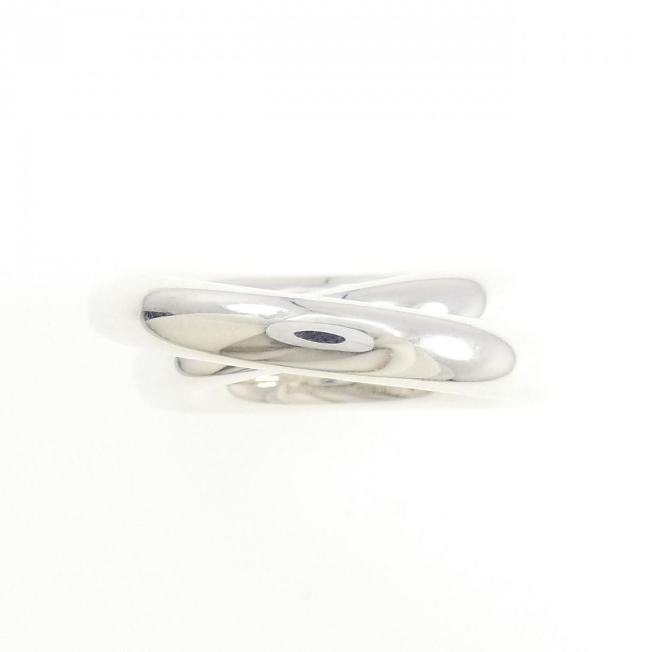 Hermes Vertiges Ring Silver — view 2