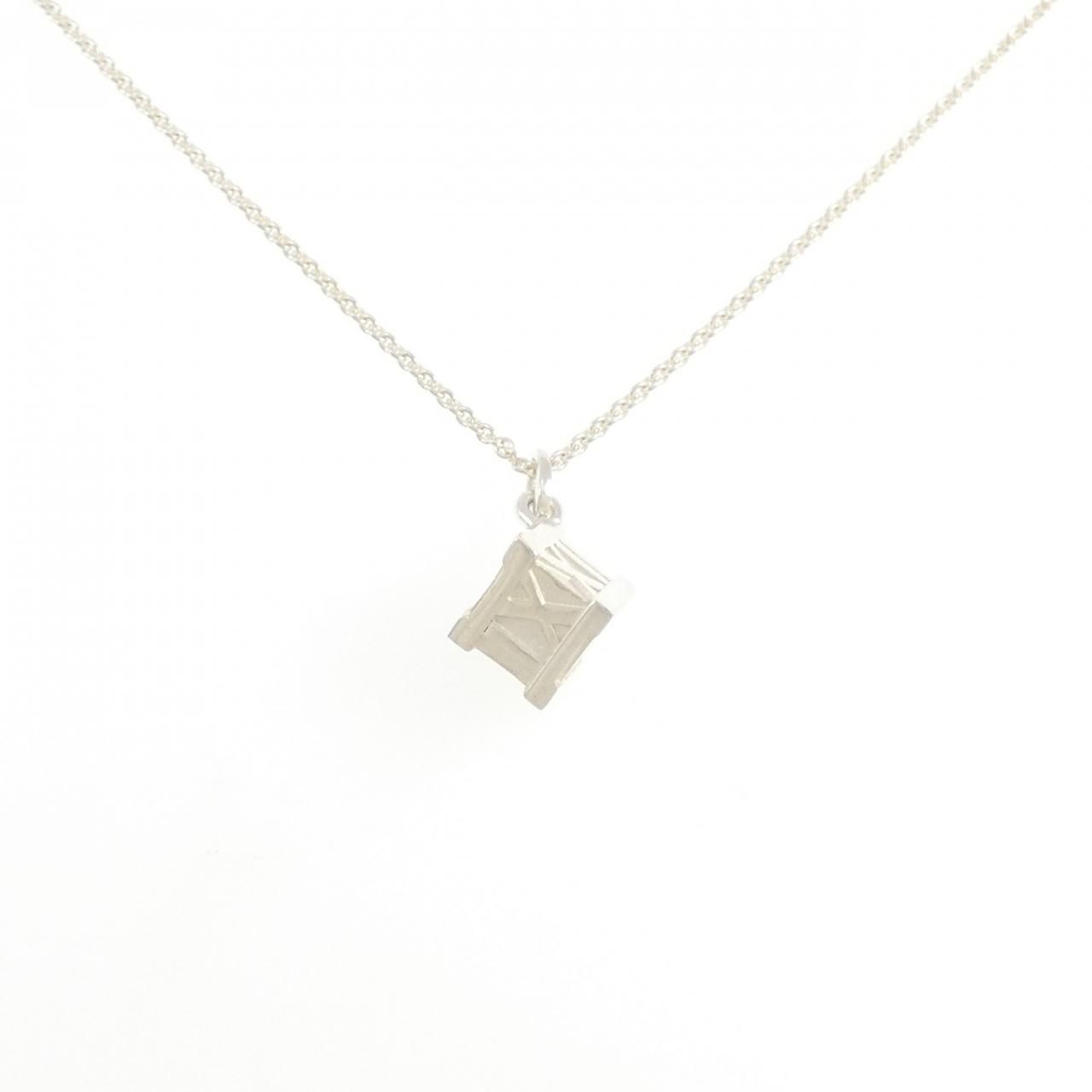 Tiffany & Co Atlas Cube Necklace
