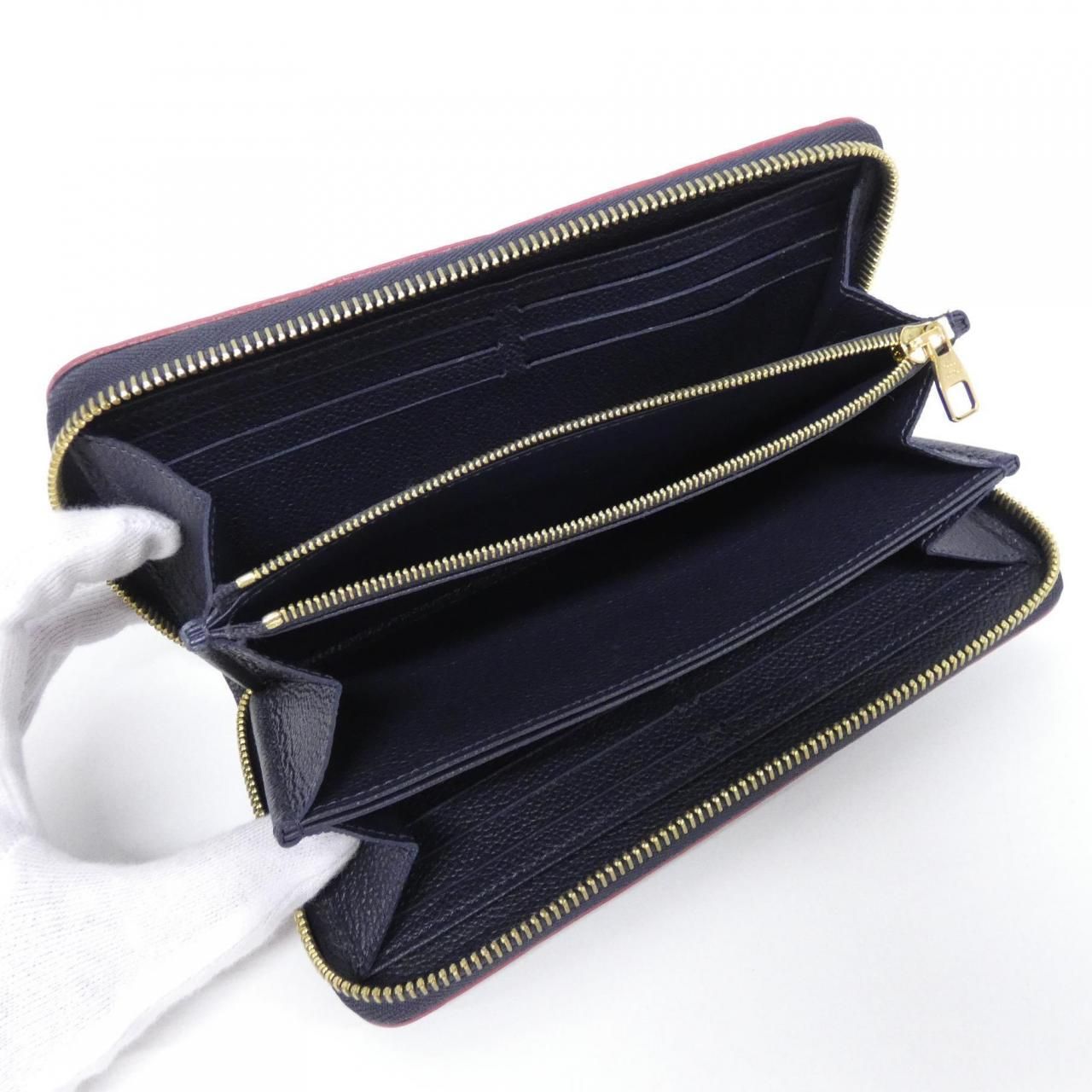 Louis Vuitton Monogram Empreinte Zippy Wallet — view 5