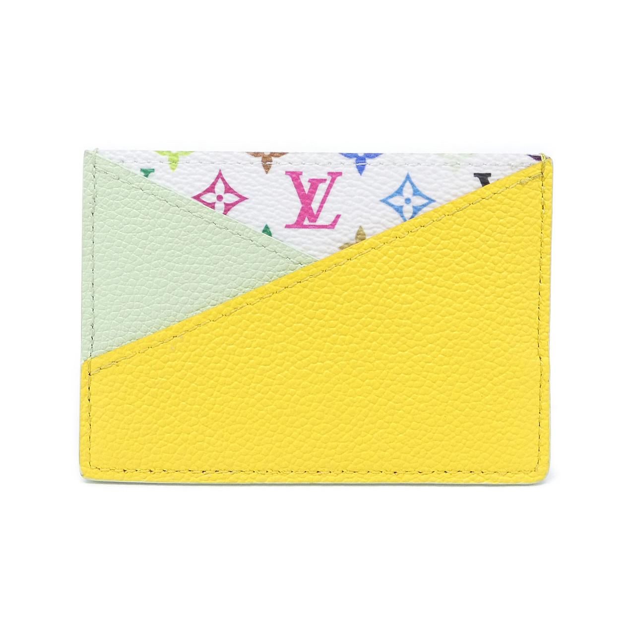 Louis Vuitton Multicolor Card Holder Criss Cross Case