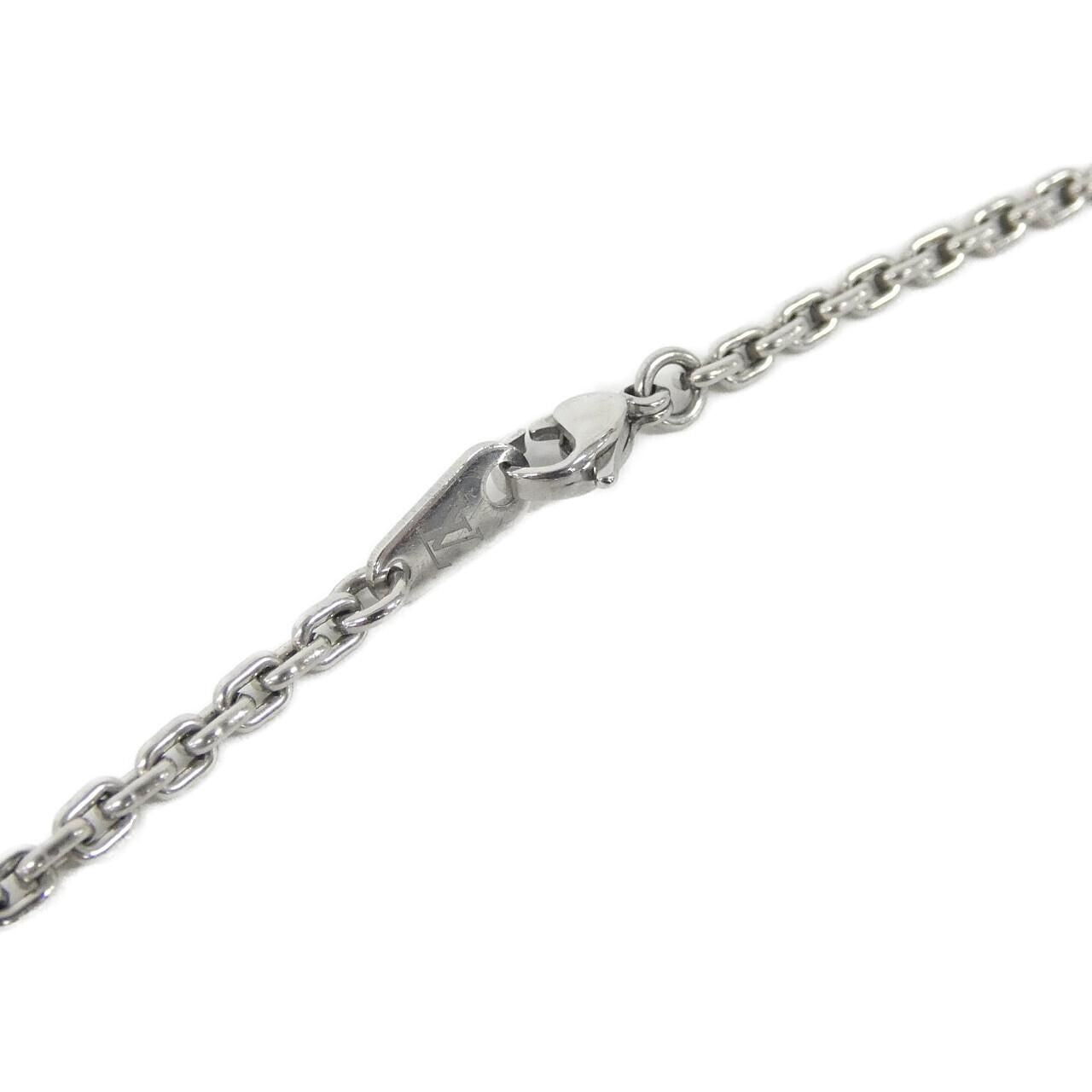 Louis Vuitton Pendant Monogram Gold Necklace — view 4