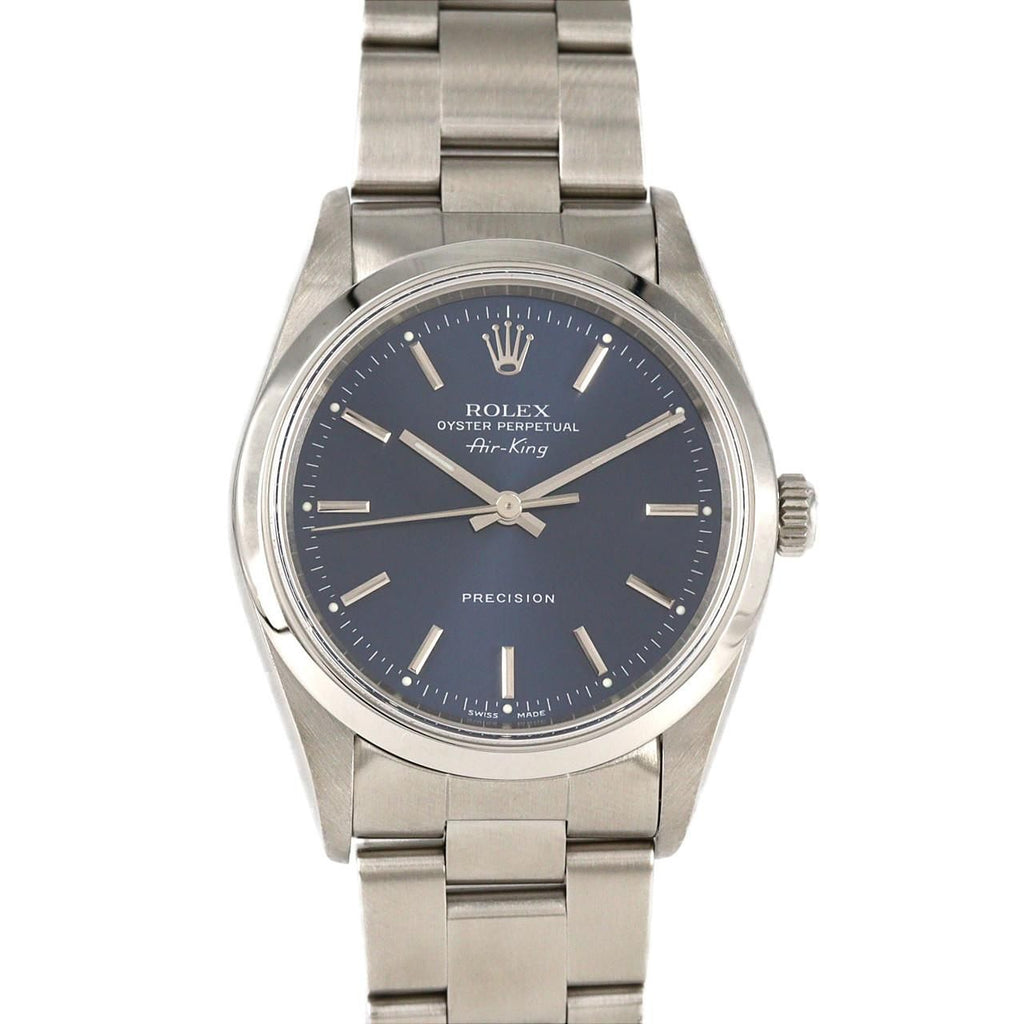 Rolex Air King SS Automatic Winding a Number Watch