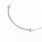 Tiffany & Co T Smile Small Necklace — view 3