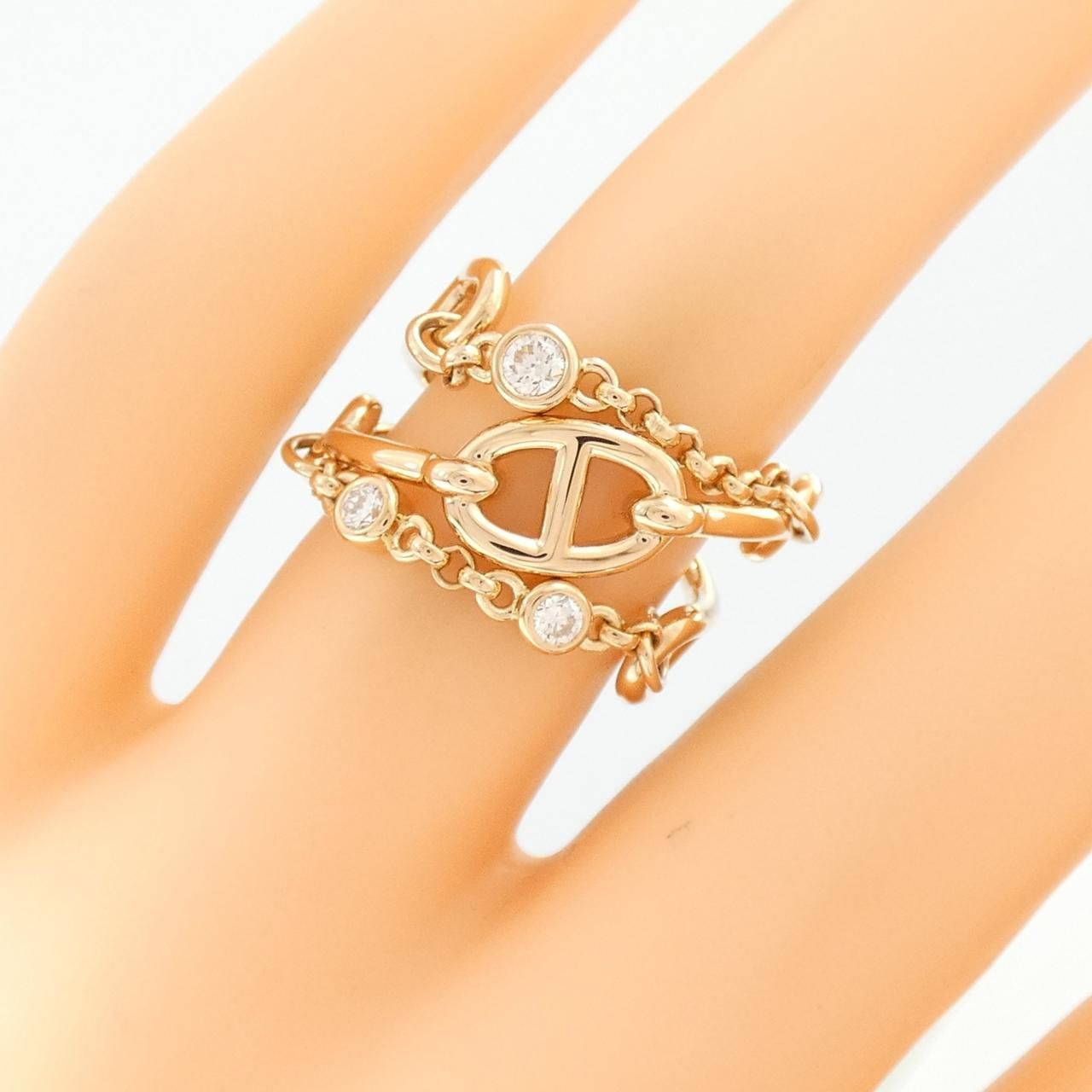 Hermes Chaine D'ancre Chaos Ring