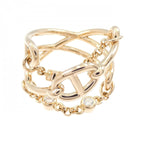 Hermes Chaine D'ancre Chaos Ring