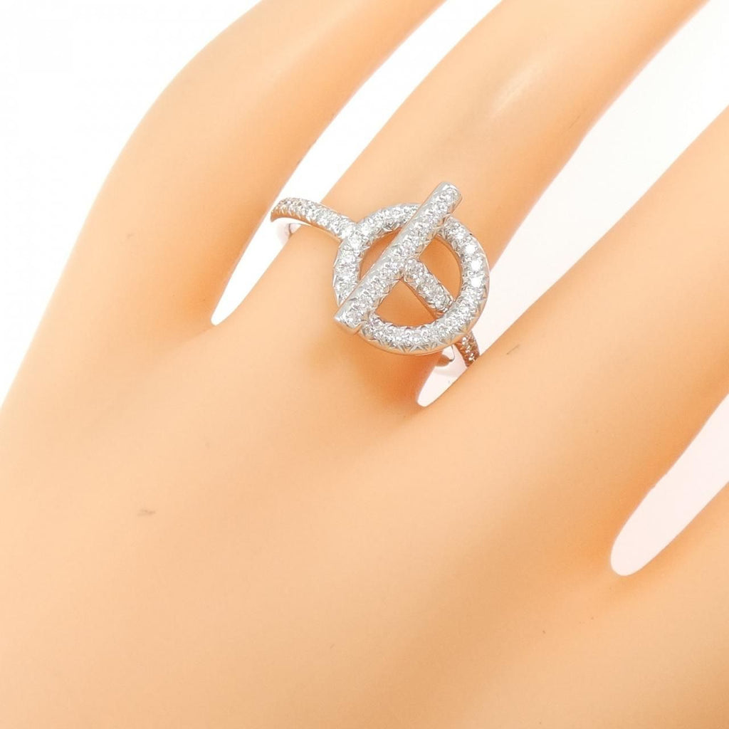 Hermes Echappee Ring White Gold — view 5