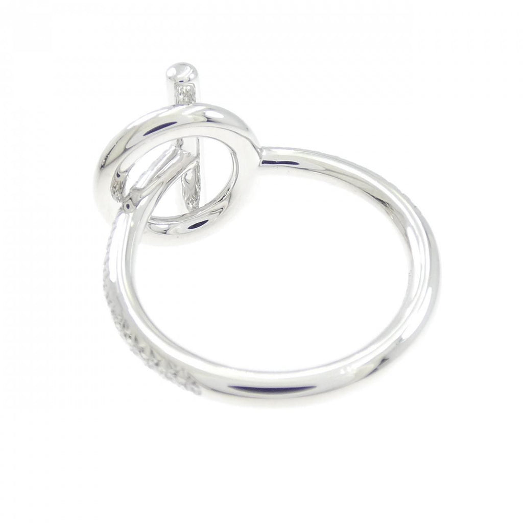 Hermes Echappee Ring White Gold — view 3