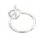 Hermes Echappee Ring White Gold — view 3
