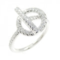 Hermes Echappee Ring White Gold