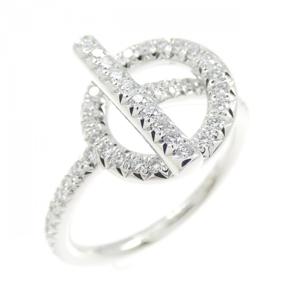 Hermes Echappee Ring White Gold