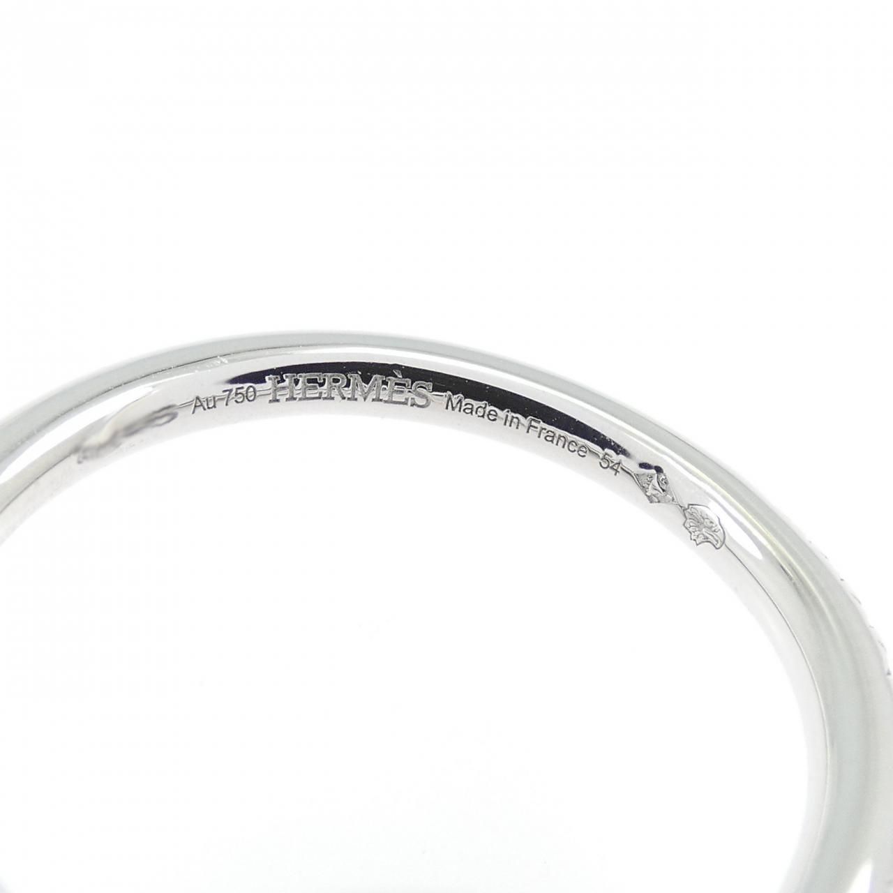 Hermes Echappee Ring White Gold — view 4