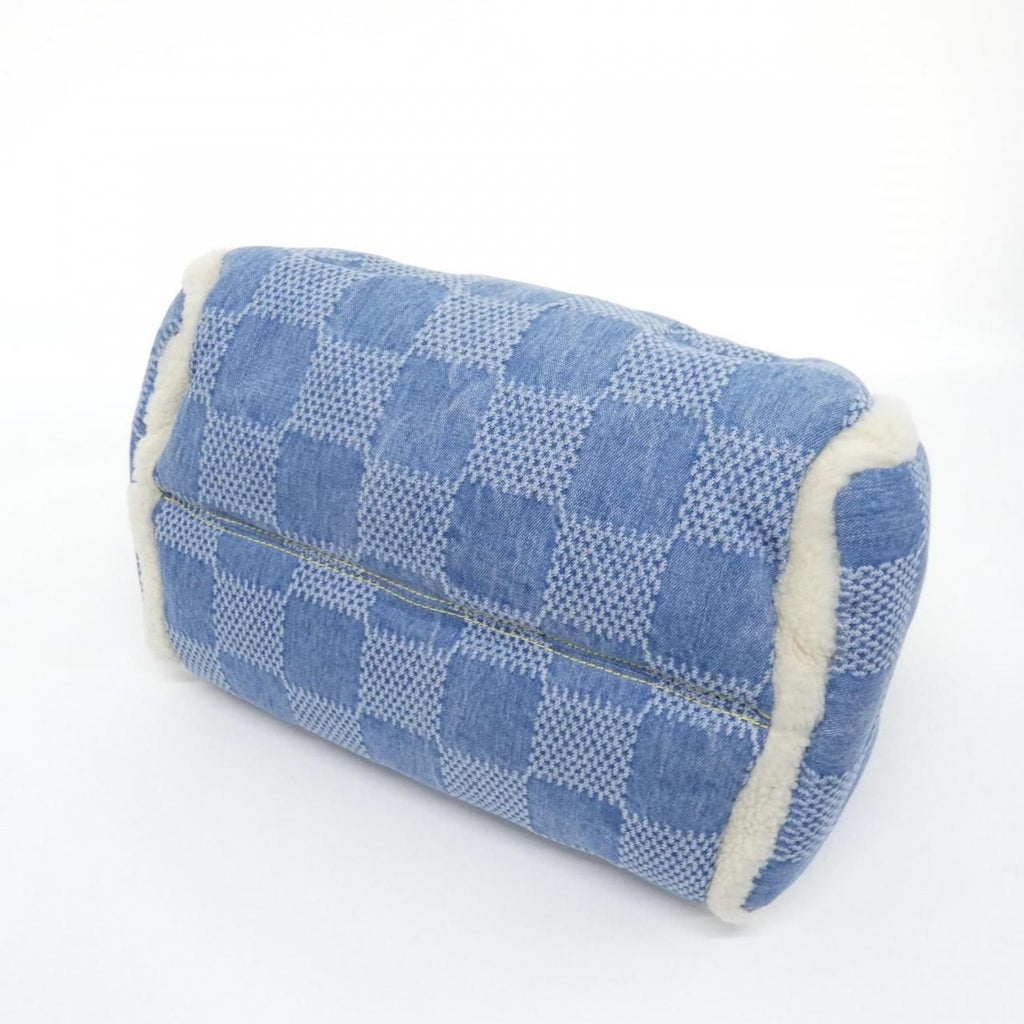 Louis Vuitton Damier Denim Speedy Bandouliere 40 cm Boston — view 2