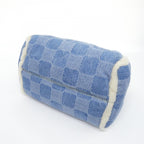 Louis Vuitton Damier Denim Speedy Bandouliere 40 cm Boston — view 2