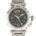 Cartier Pasha C GMT Grande Date SS Automatic Winding Watch