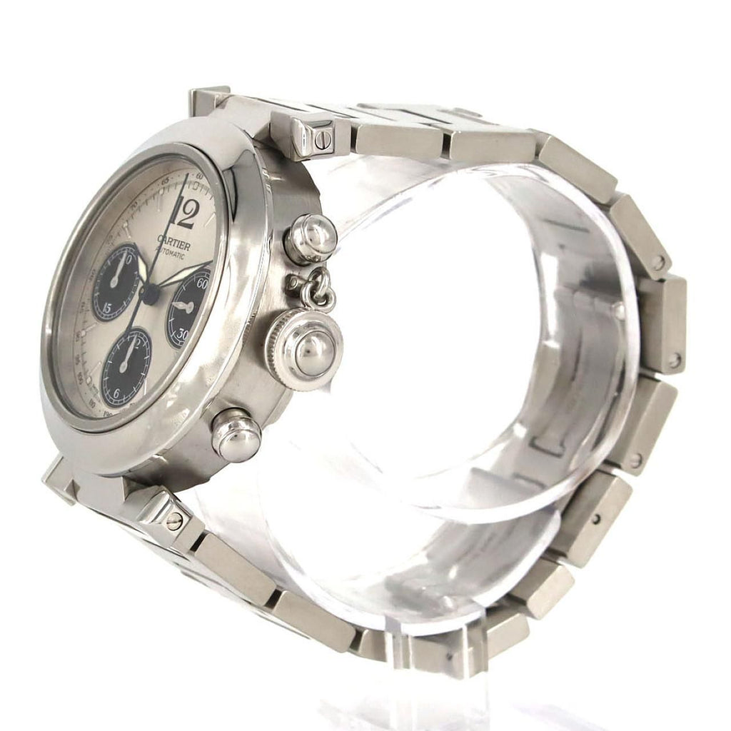 Cartier Pasha C Chronograph SS Automatic Winding Watch — view 2