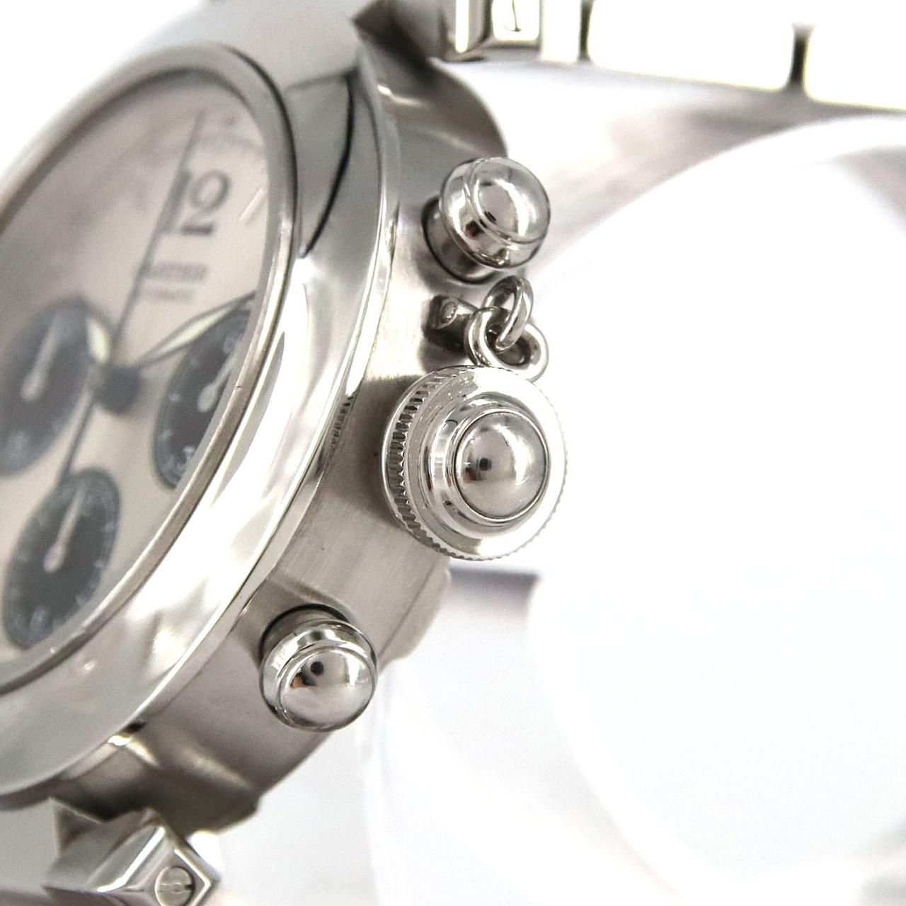 Cartier Pasha C Chronograph SS Automatic Winding Watch — view 5