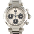 Cartier Pasha C Chronograph SS Automatic Winding Watch