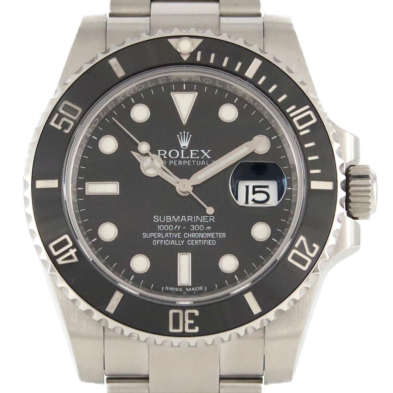 Rolex Submariner Date SS Automatic Winding Watch