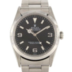 Rolex Explorer I SS Automatic Winding a Number Watch