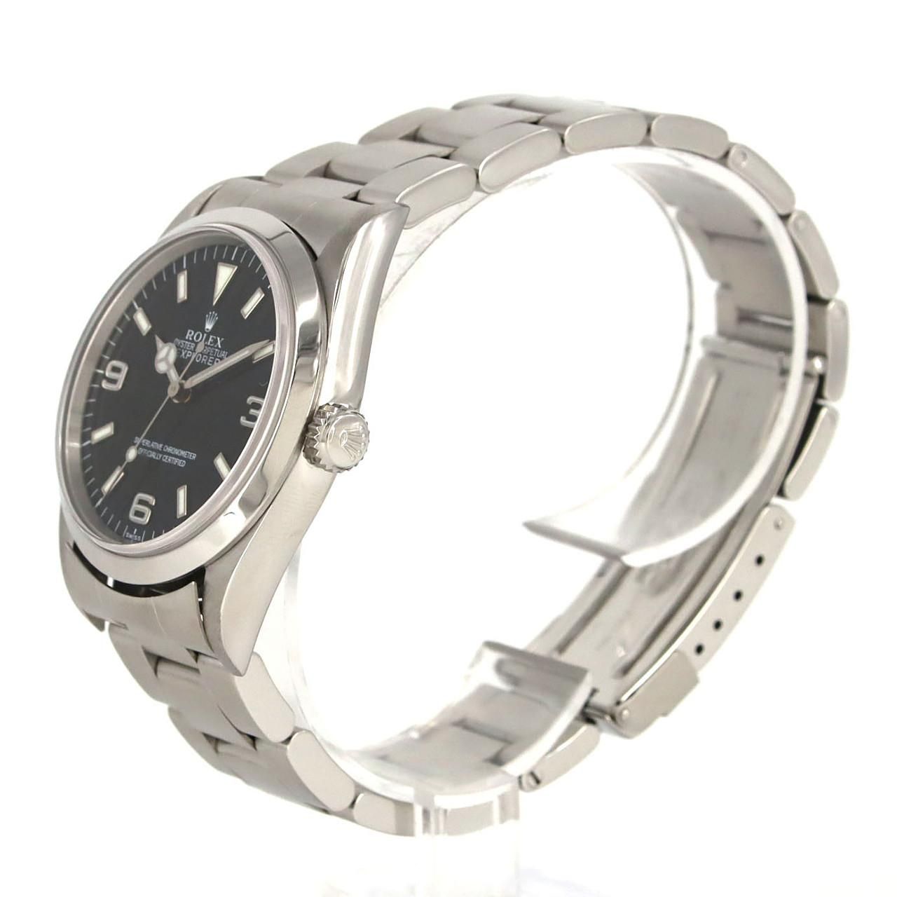 Rolex Explorer I SS Automatic Winding a Number Watch — view 2